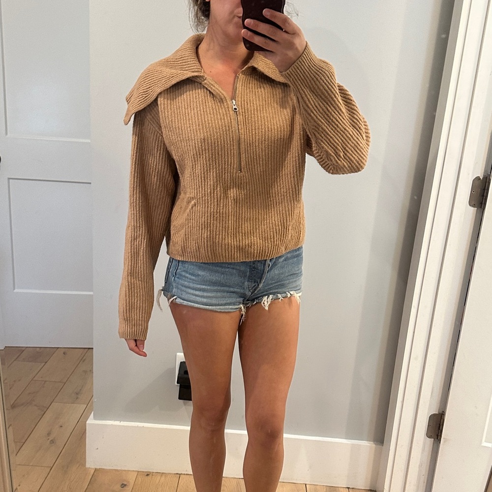 Cozy Tan Women's Sweater